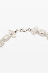 alexander wang candy necklace in metal pv silver