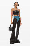 alexander wang cinch small hobo bag in nappa leather black