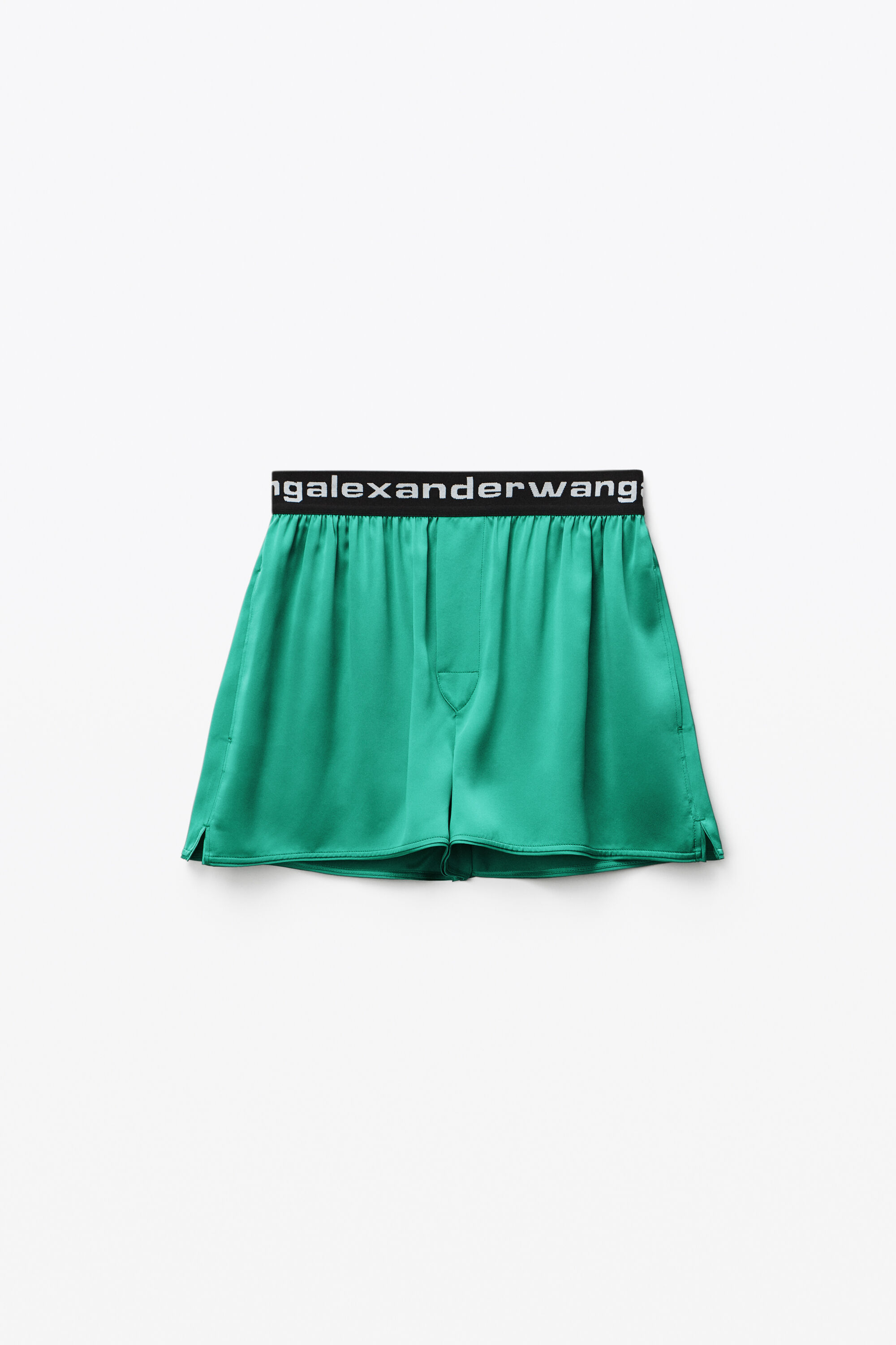 alexanderwang LOGO ELASTIC SHORT IN 