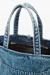 Alexander Wang vintage medium indigo punch small tote bag in vintage medium indigo