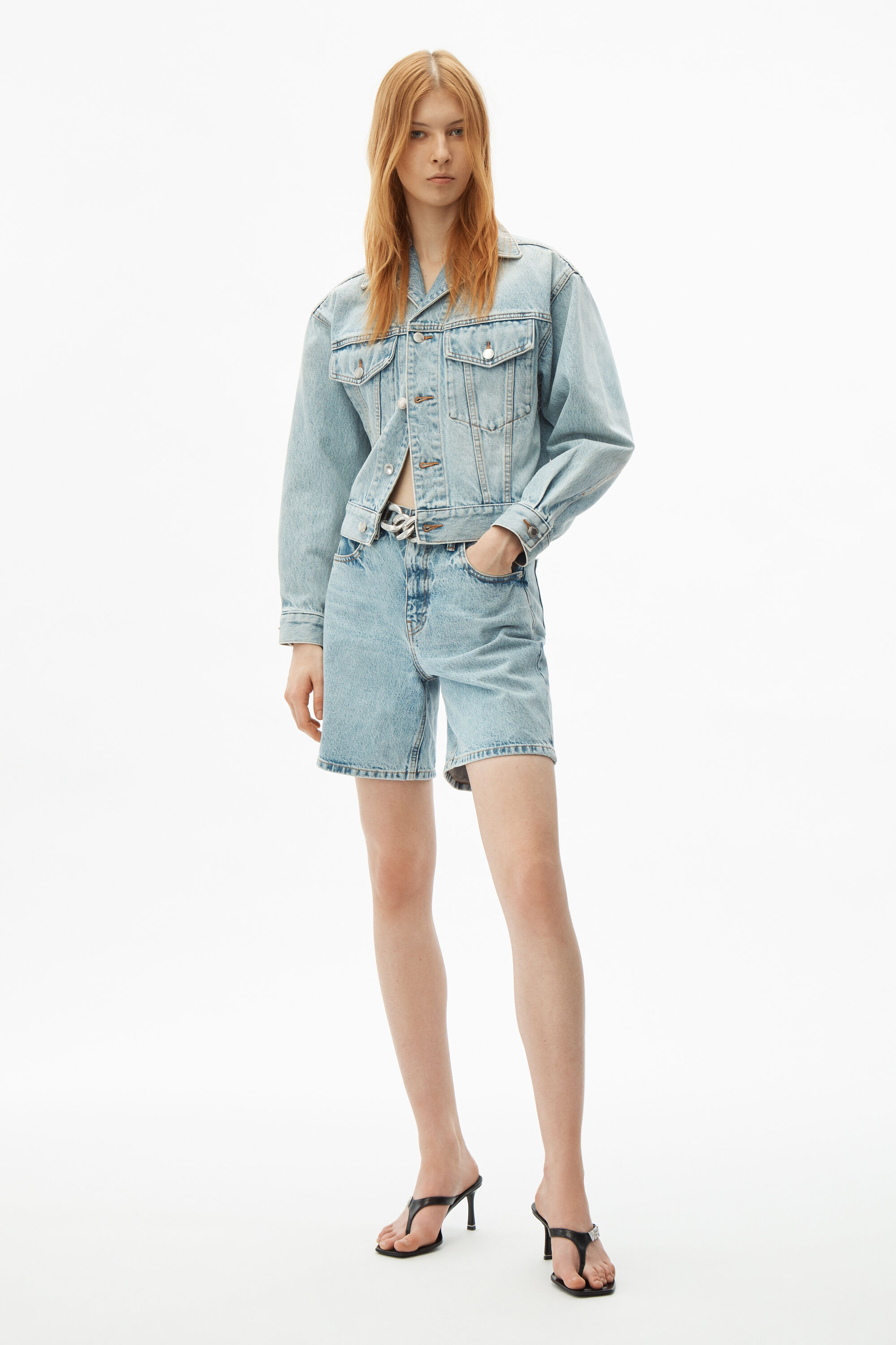 alexander wang denim jacket