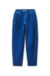 Alexander Wang washed scuba blue blue wide-leg sweatpants