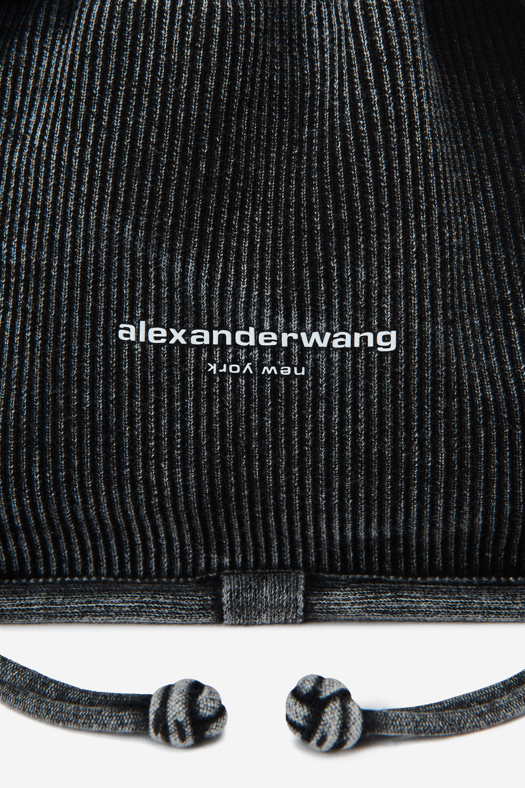 ■ alexander wang ryan リブニット スモールバッグ ■ alexanderwang アレキサンダーワング ryan リブニット スモール