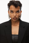 alexander wang 羊毛精裁西装外套 black