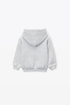 alexander wang essential毛圈布连帽衫 light heather grey