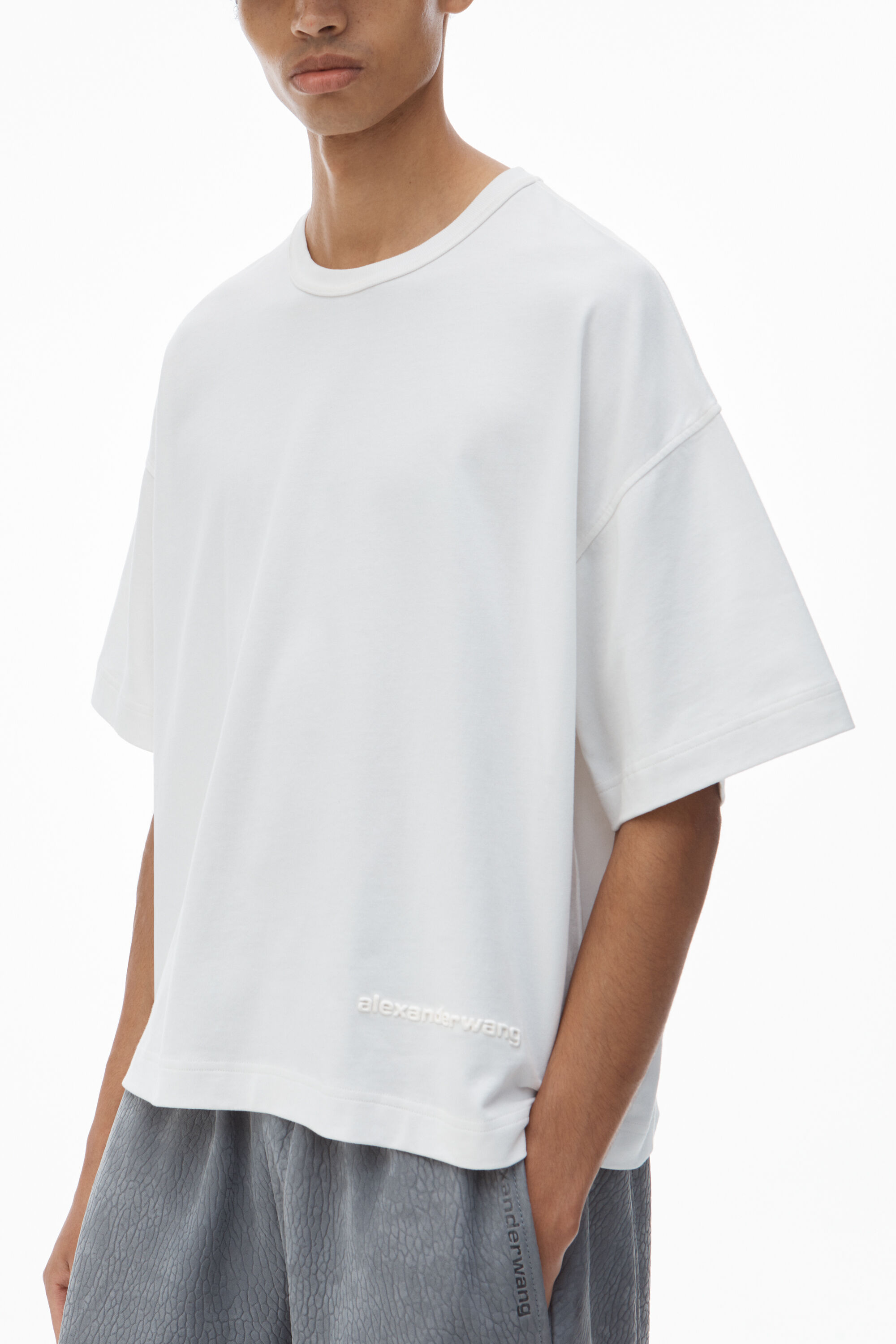 alexanderwang アレキサンダーワング メンズ ロゴ コットン