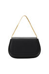 CREST FLAP BAG IN LEATHER