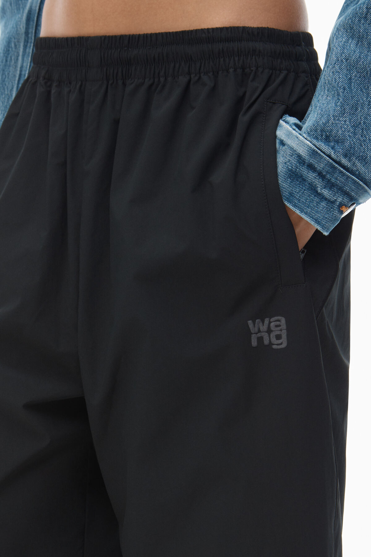 alexander wang tracksuit black