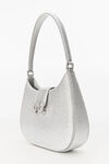 W LEGACY SMALL HOBO IN CRYSTAL SATIN