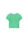 BABY TEE IN TEXTURED JACQUARD JERSEY