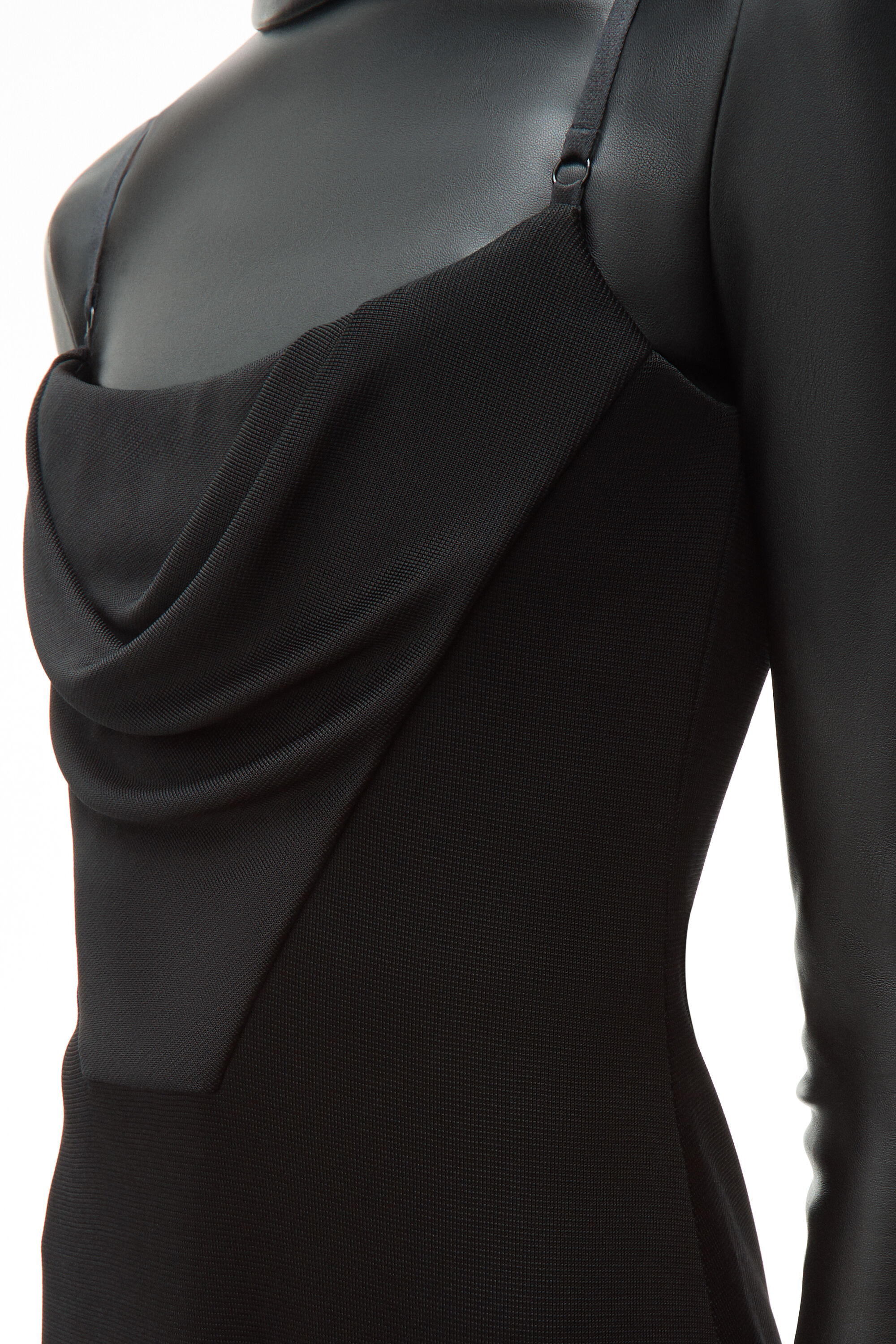 Alexanderwang Draped Corset Gown Alexander Wang