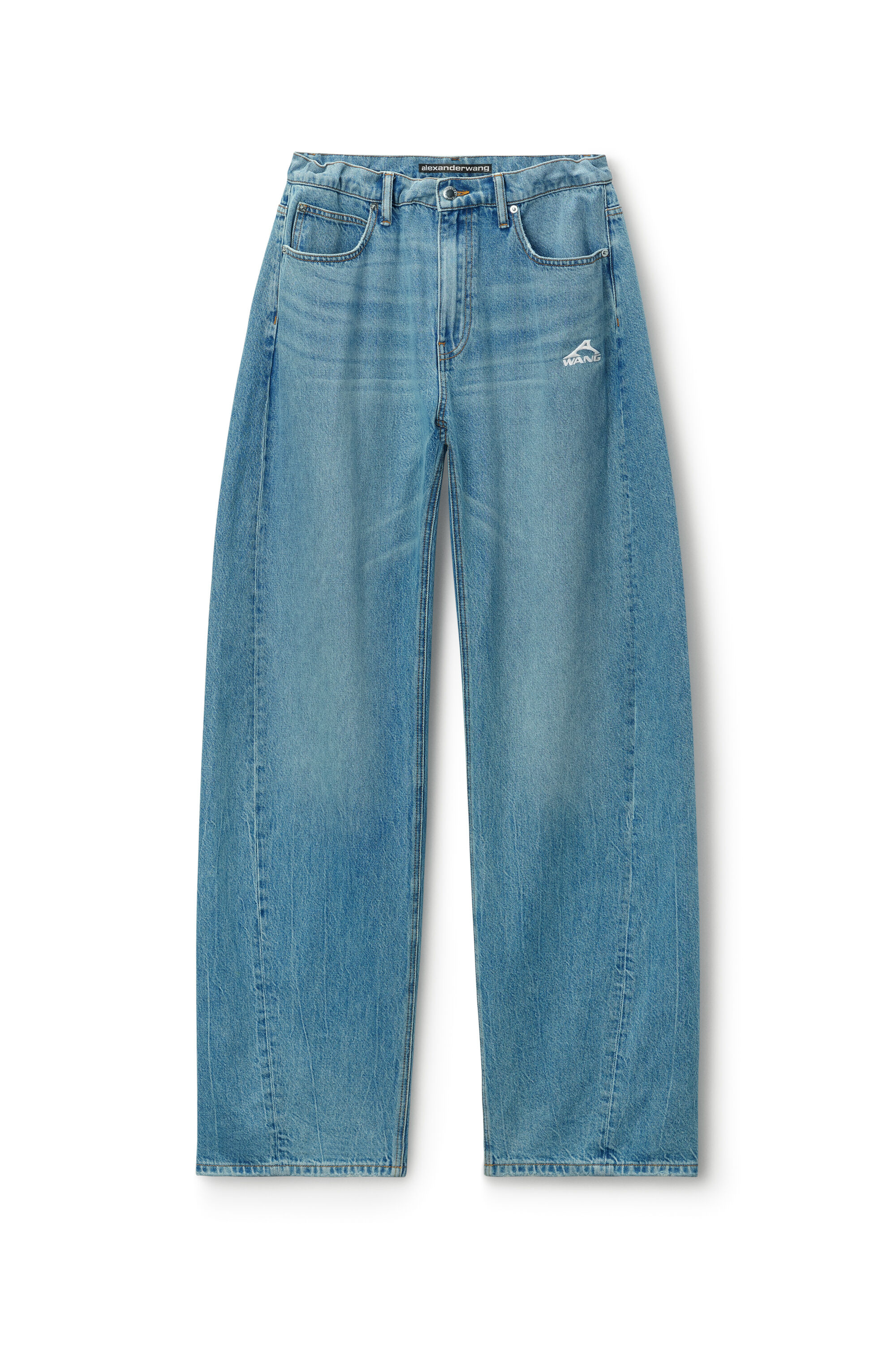Regen 5-Pocket Denim Track Pant in VINTAGE LIGHT INDIGO