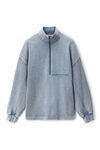 HALF ZIP SWEATSHIRT IN JAPANESE JERSEY