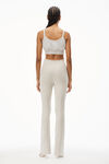 SLIM FLARE PANT IN HEAVY STRETCH TERRY