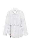 Alexander Wang white white button up shirt with hardware