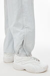alexander wang track pant with pre-styled logo underwear waistband microchip