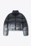 Alexander Wang silver/black 反光渐变色羽绒服