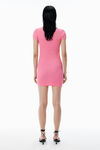 Alexander Wang lotus pink pink short-sleeve loungewear minidress