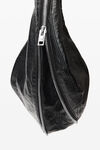 Alexander Wang black sac à poignée twyst en cuir à mémoire de forme