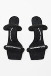alexander wang julie加厚凉鞋 black