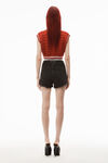alexander wang biteフリップ ショーツ grey aged