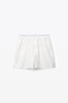 Alexander Wang white boxershorts aus baumwolle