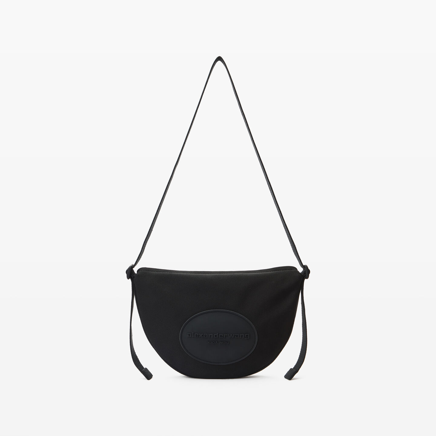 Alexander Wang Bo Small Crossbody Bag In Canvas In Black