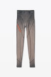 Alexander Wang washed cedar blade logo legging