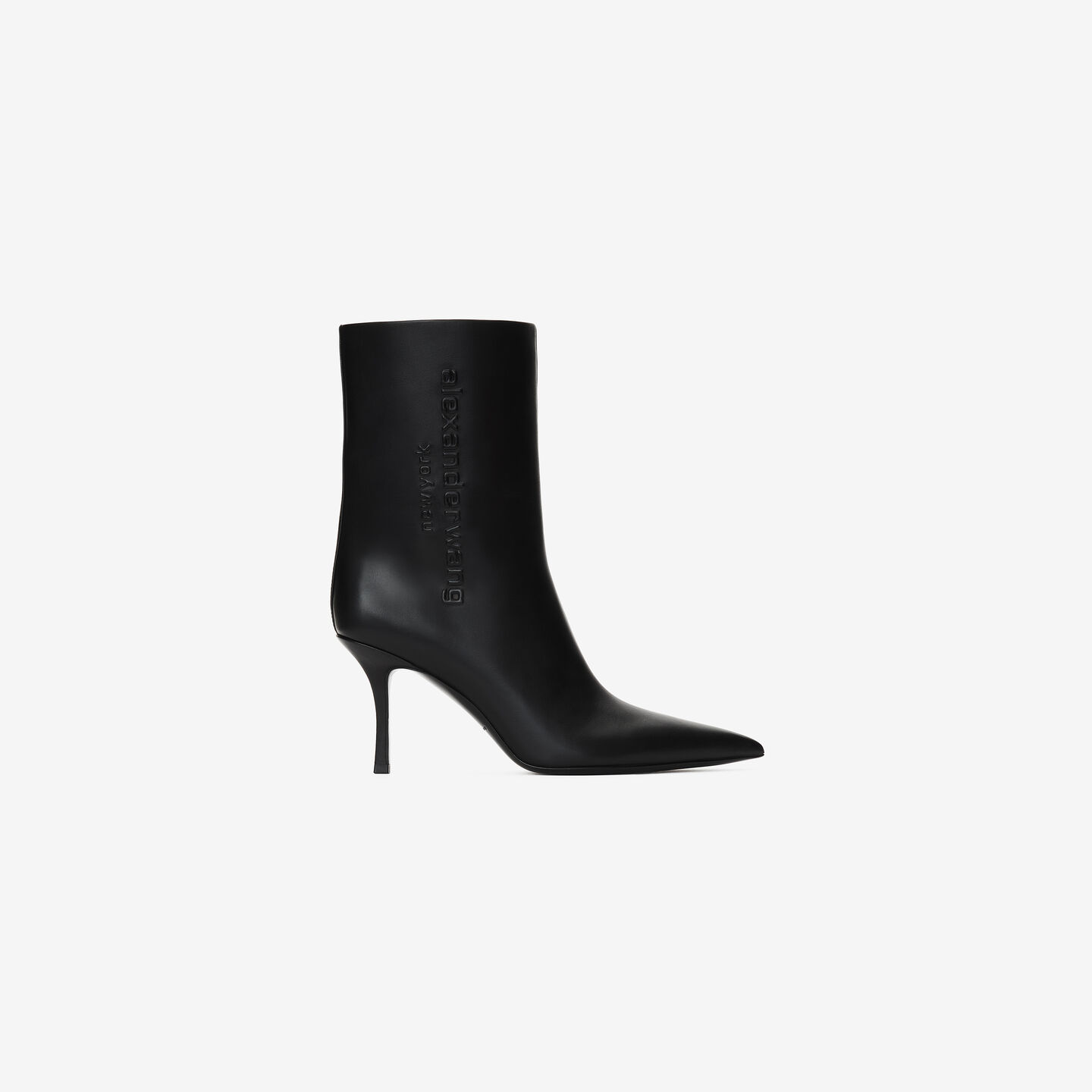 Alexander Wang Delphine Ankle Boot In Leather In Black