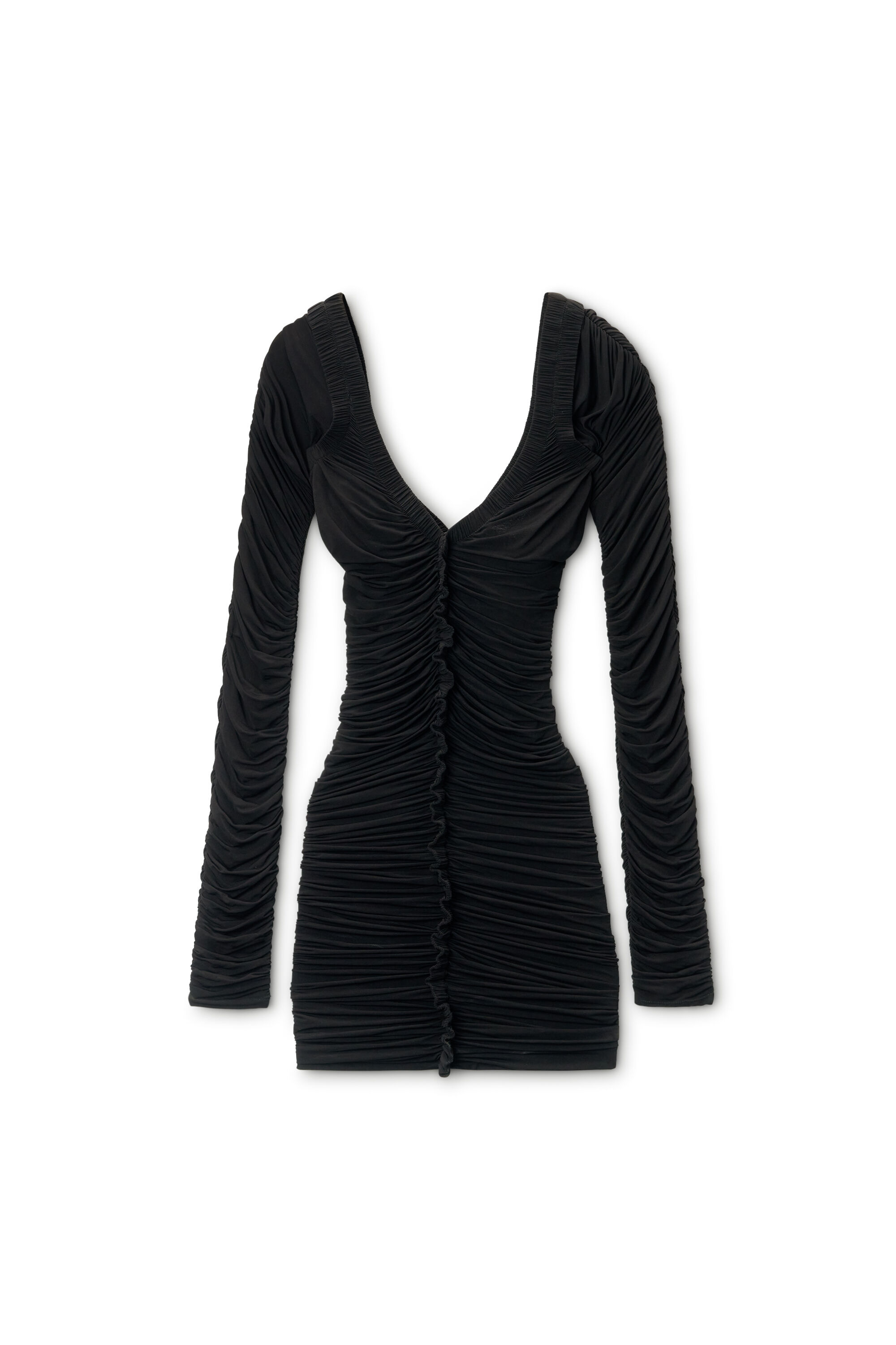 ワンピース T BY ALEXANDER WANG Dark Grey Stretch Polyester Mini Dress T by Alexander Wang Dark Grey Stretch Polyester Mini Dress