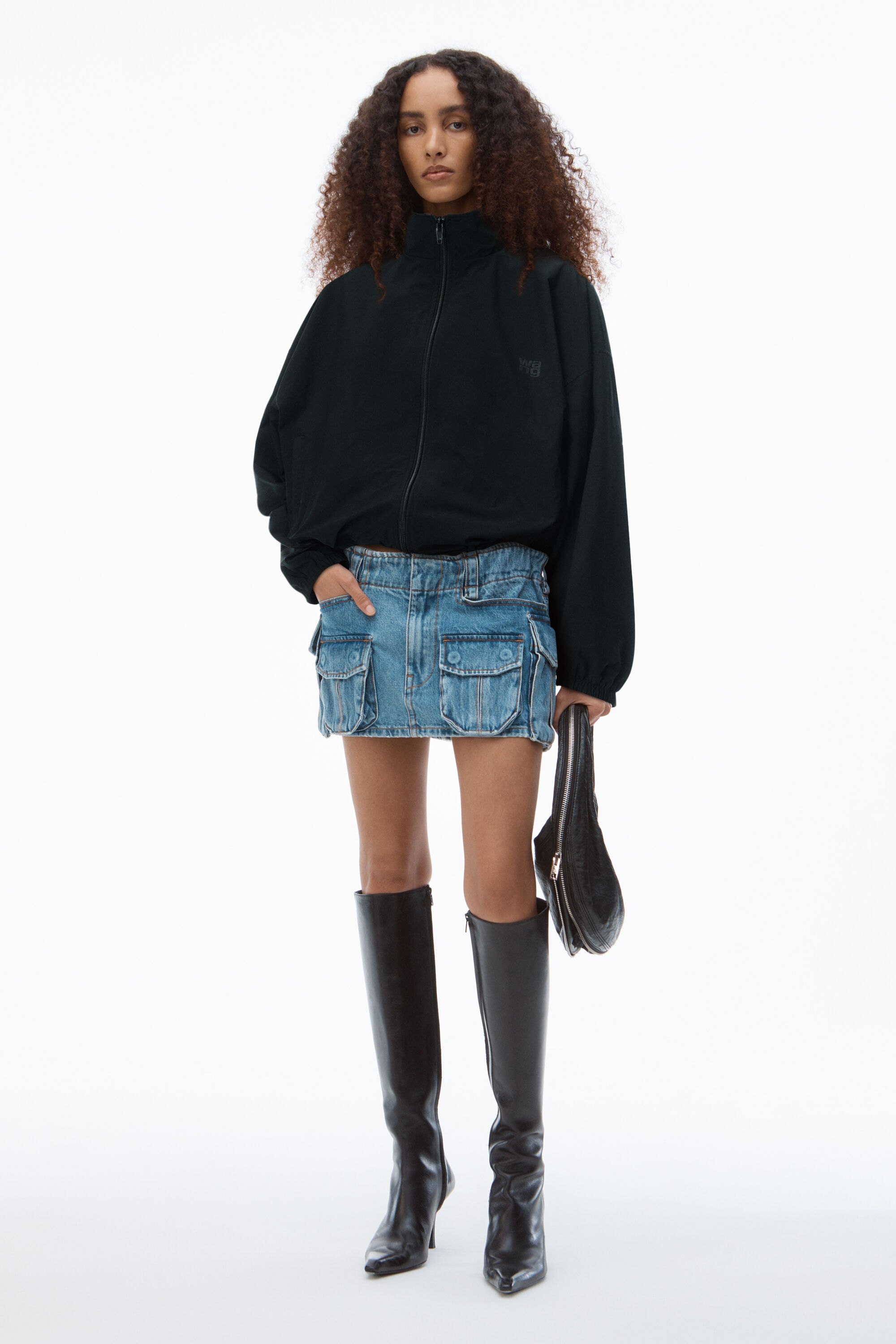 neith. ANGLED SHAPE TRUCK JACKET トラック Angled Shape Track Jacket(Black) – neith.onlinestore