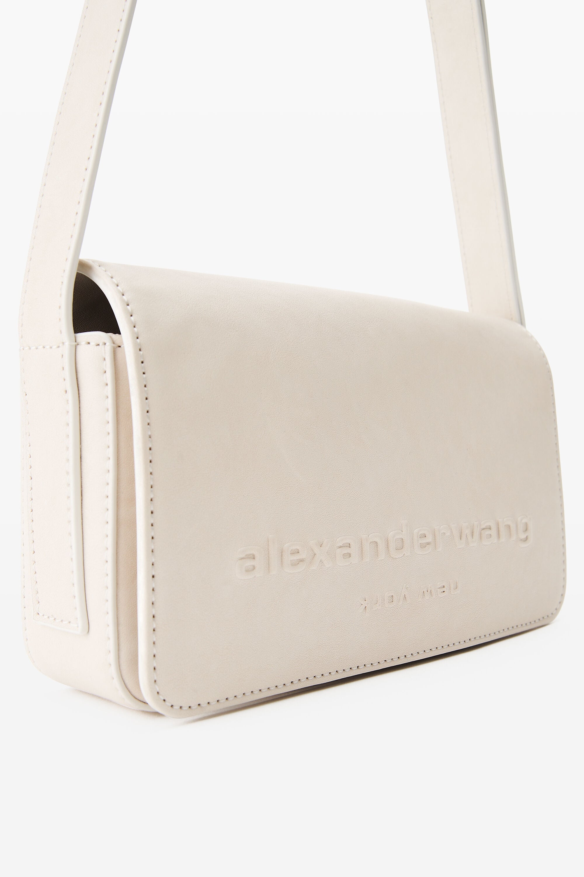 Punch Flap Crossbody in VANILLA | alexanderwang®