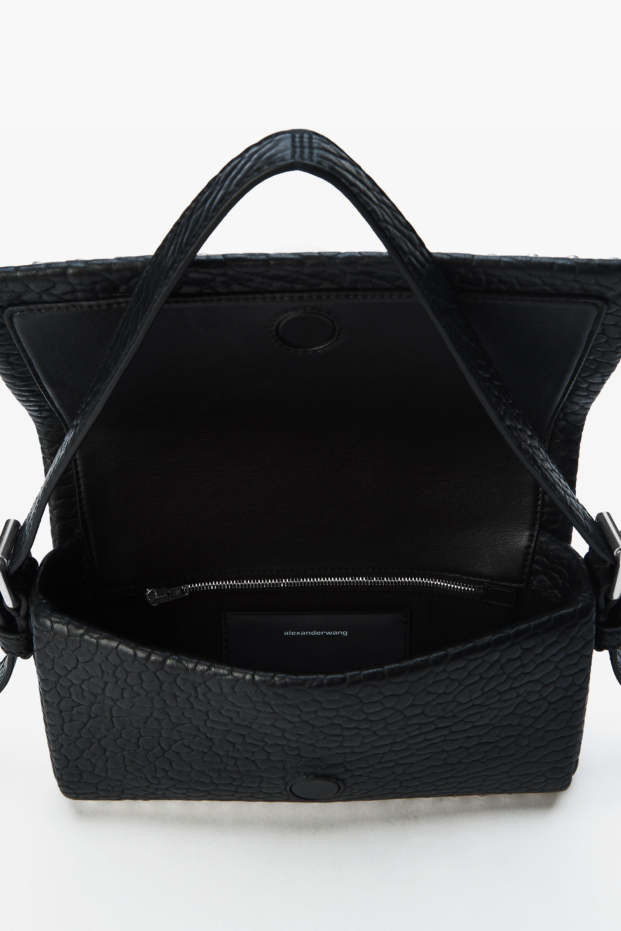 Ricco Crown Slim Bag in BLACK | alexanderwang®