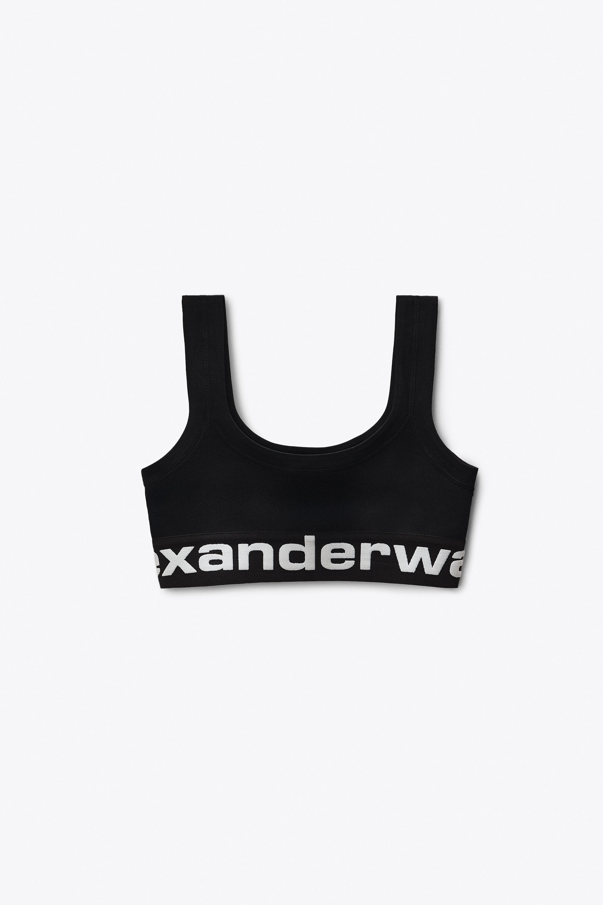 alexanderwang アレキサンダーワング ロゴ ストレッチ スクープネック