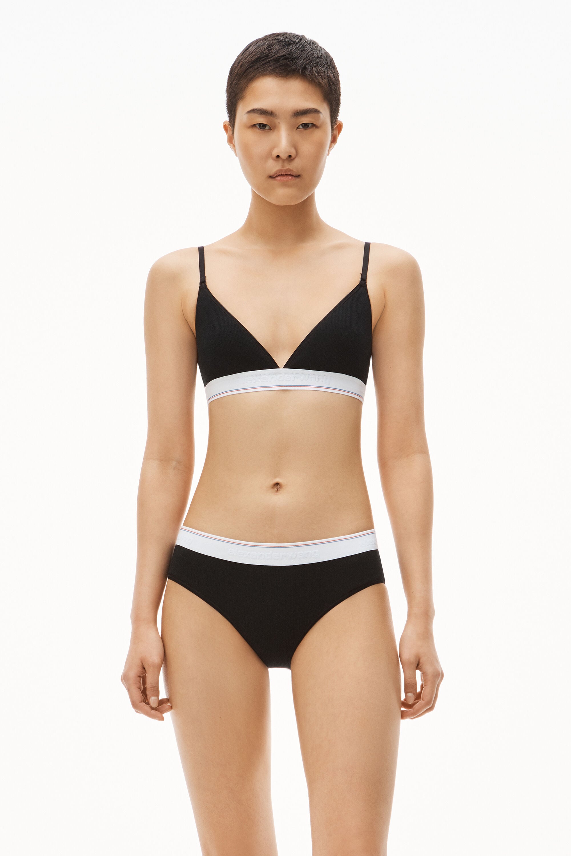alexanderwang アレキサンダーワング リブジャージー トライアングル