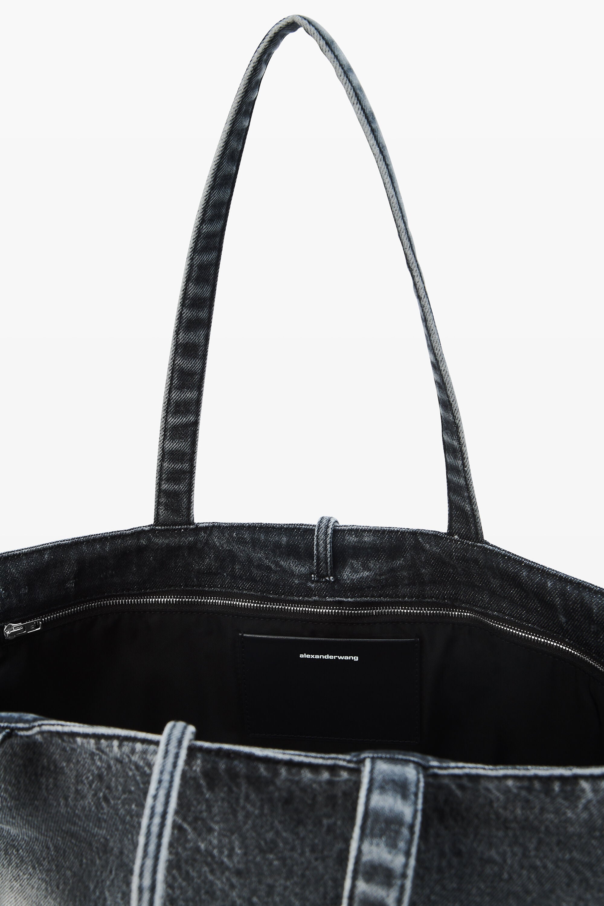 alexanderwang アレキサンダーワング Punch コーティングデニム ラージ