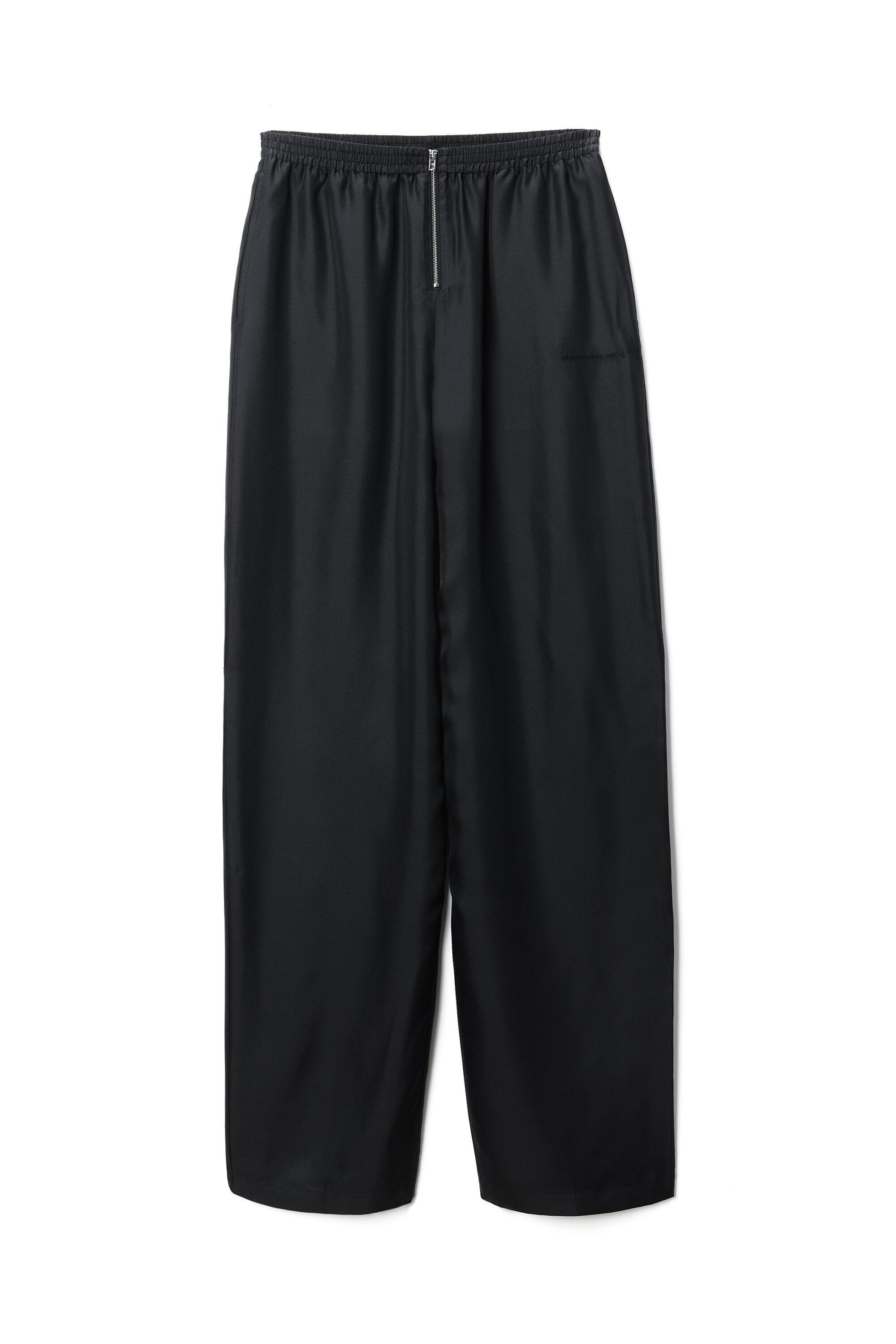 Zip Track Pant in BLACK | alexanderwang®