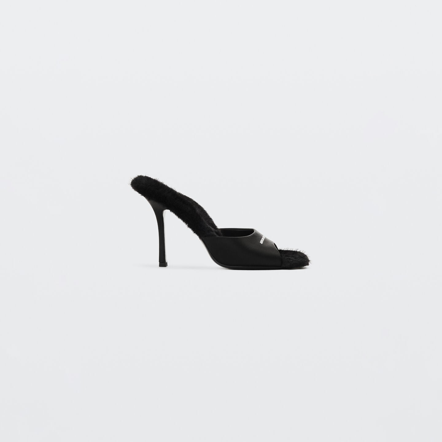 Alexander Wang Cher 105mm Mule In Black