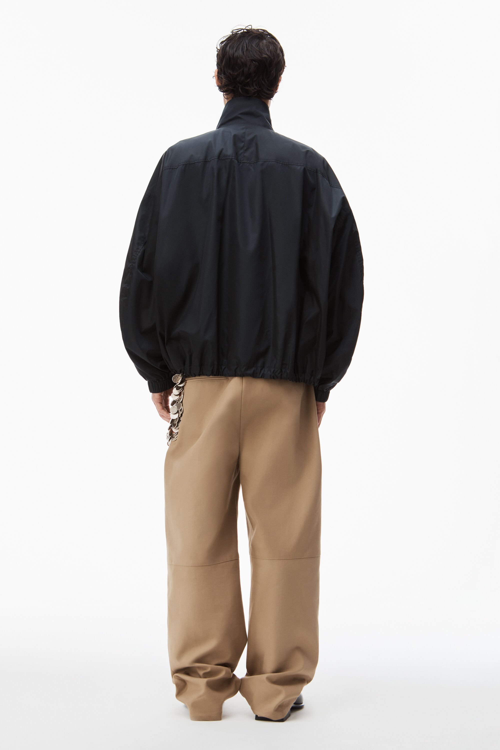超希少 登坂広臣着用 ALEXANDER WANG クリスプナイロン ジャケット クリスプナイロン トラックジャケット
