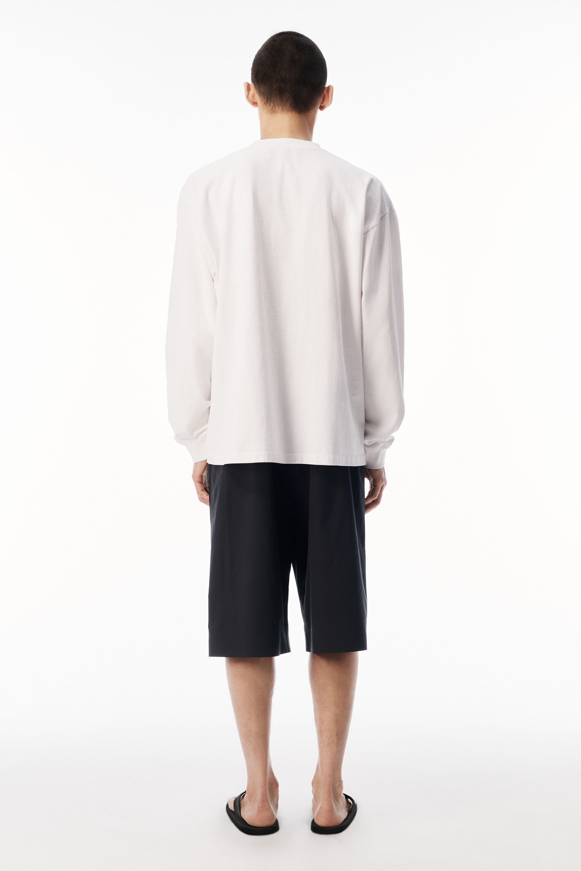 alexanderwang アレキサンダーワング ロゴプリント ロングスリーブ T