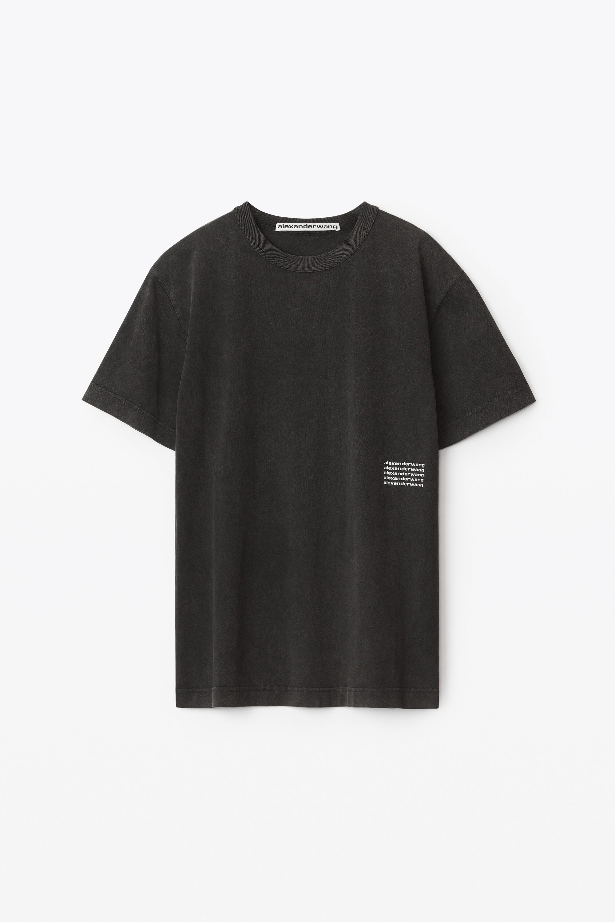 UNISEX ACID WASH TEE IN HIGH TWIST JERSEY