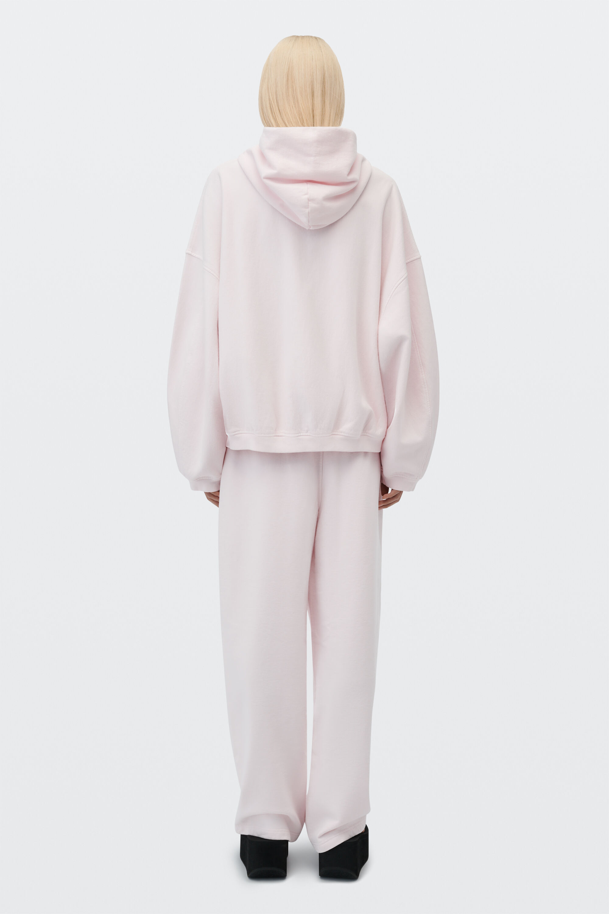 alexanderwang アレキサンダーワング LOGO PRINT OVERSIZED ZIP-UP
