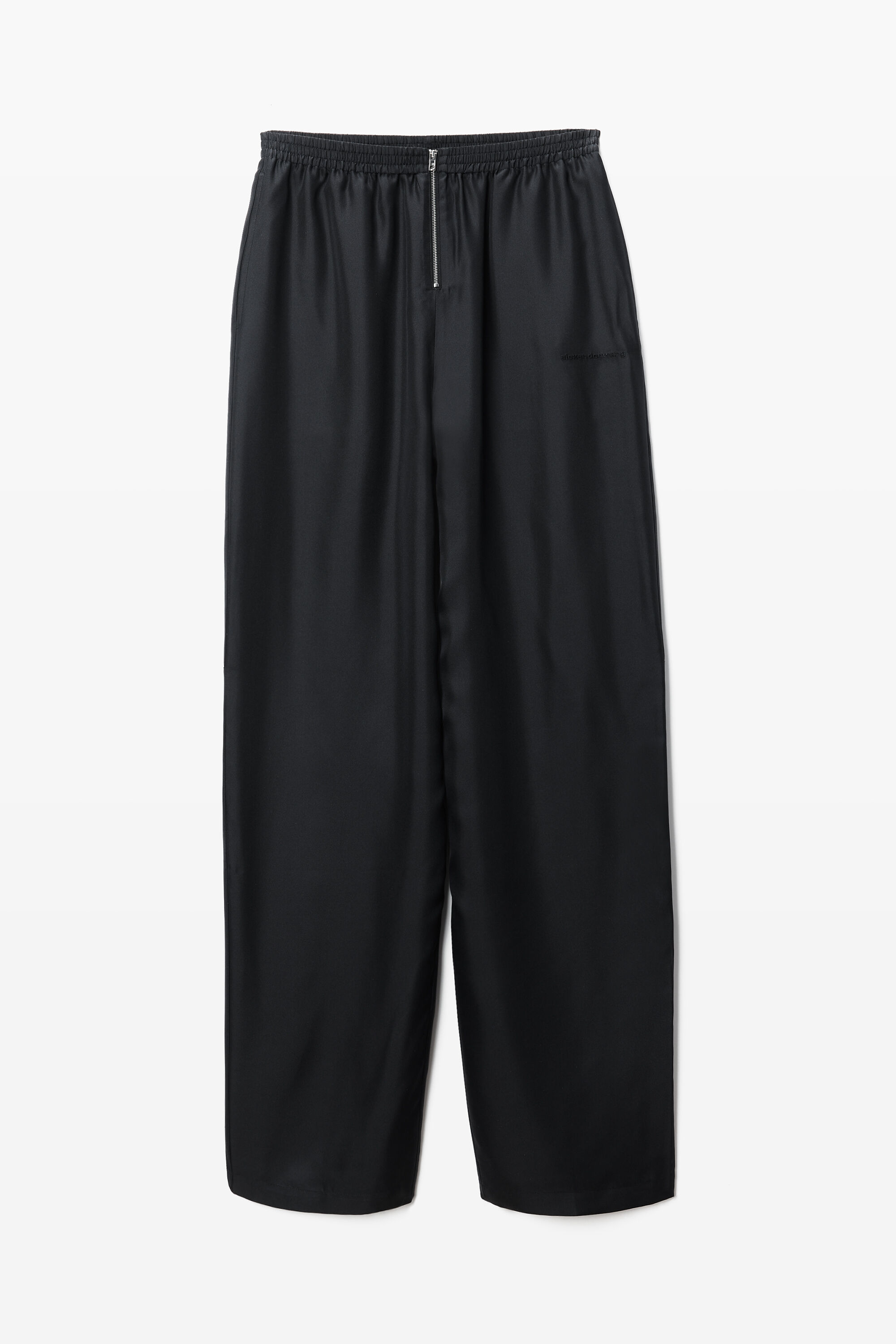 Zip Track Pant in BLACK | alexanderwang®