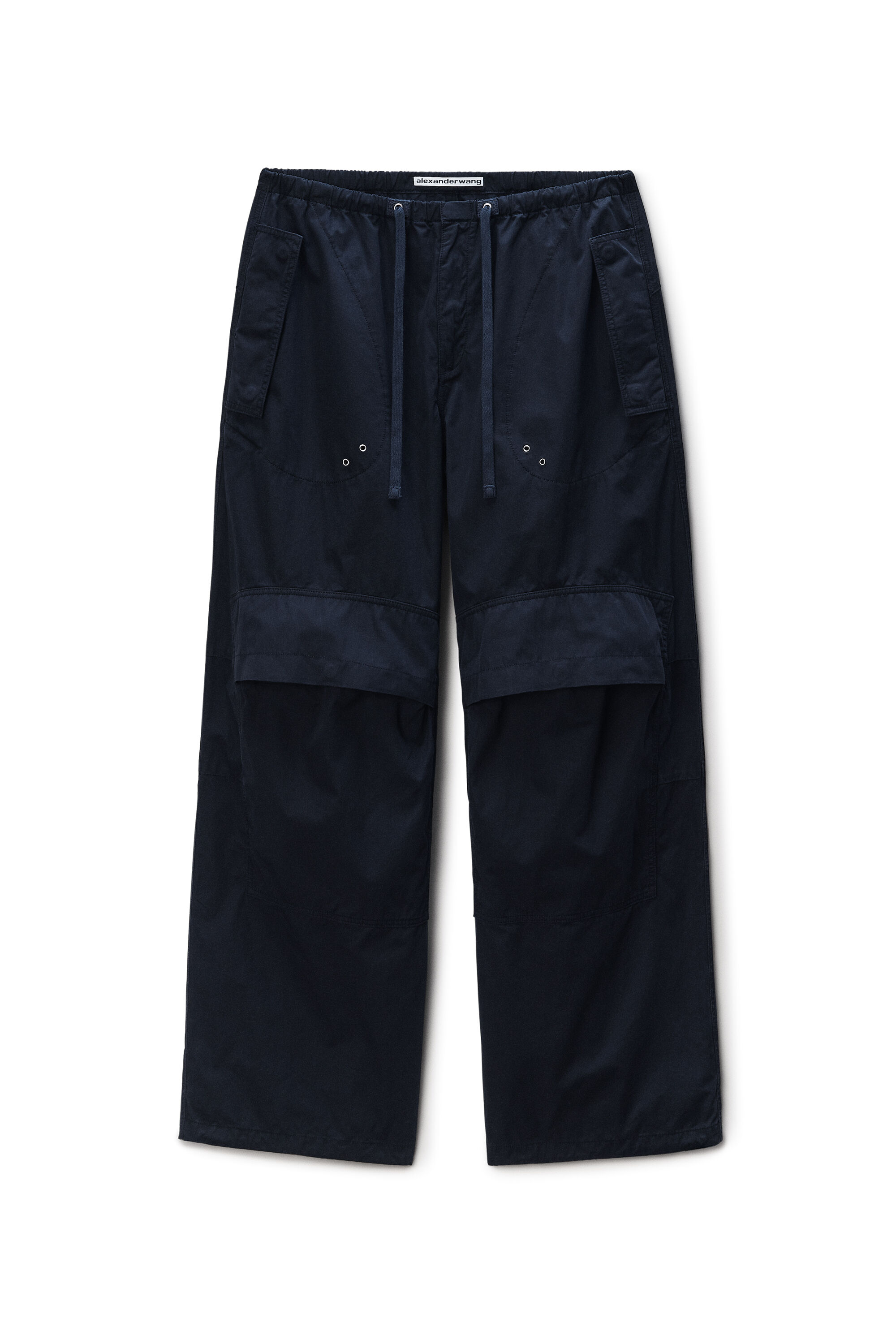 Cargo Pant cotton mid-rise in WASHED BLACK | alexanderwang®