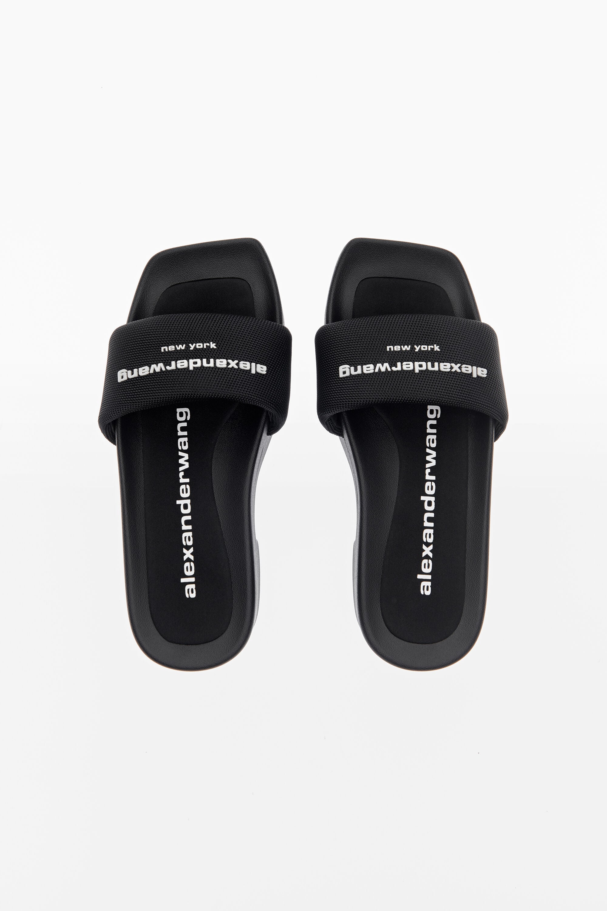 PLATFORM SLIDE in BLACK | alexanderwang®