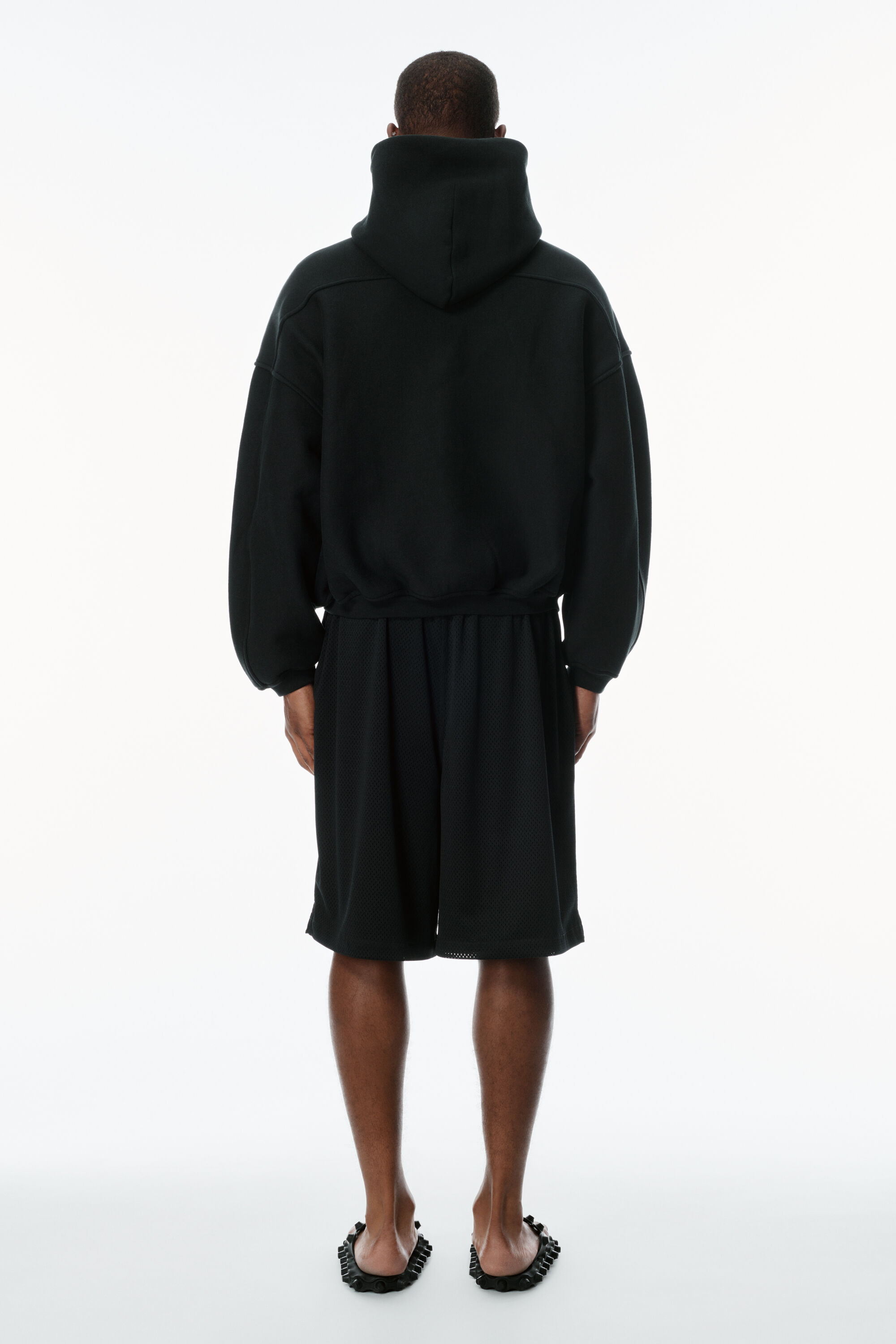 alexanderwang アレキサンダーワング デンスフリース スター ジップ