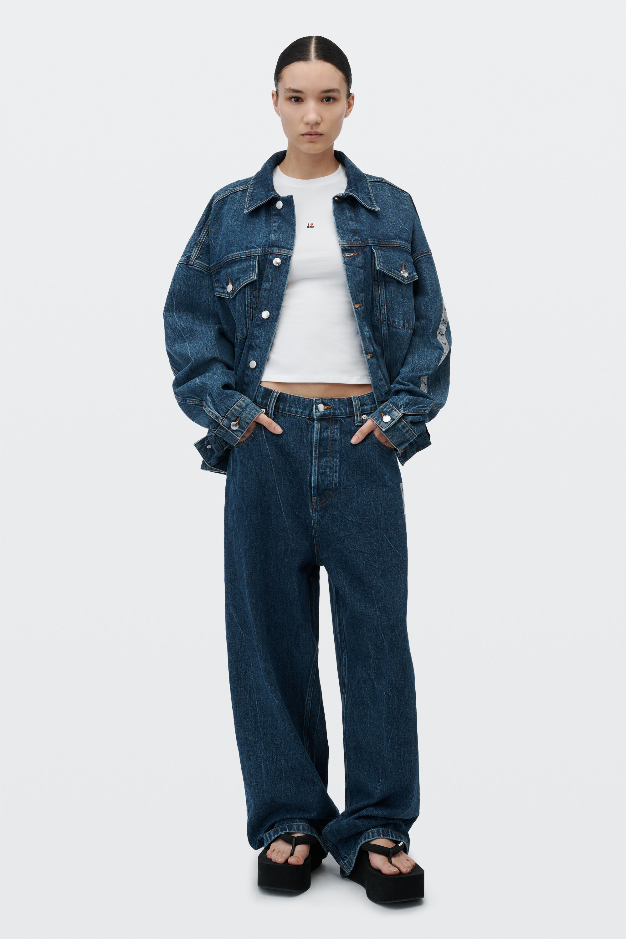 alexanderwang アレキサンダーワング フラッシャー グラフィック ユニ