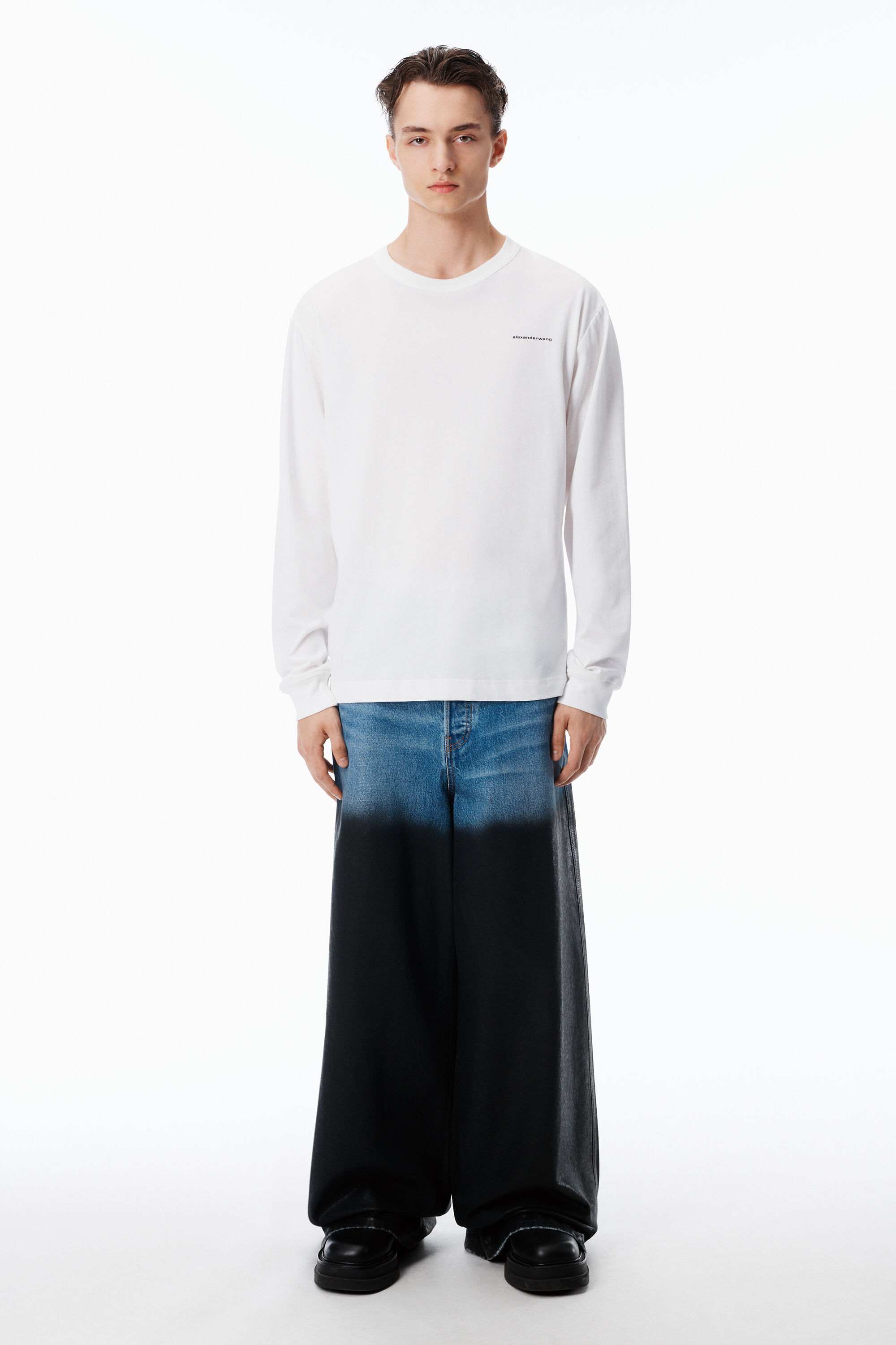 alexanderwang アレキサンダーワング ハイツイストジャージー ロング
