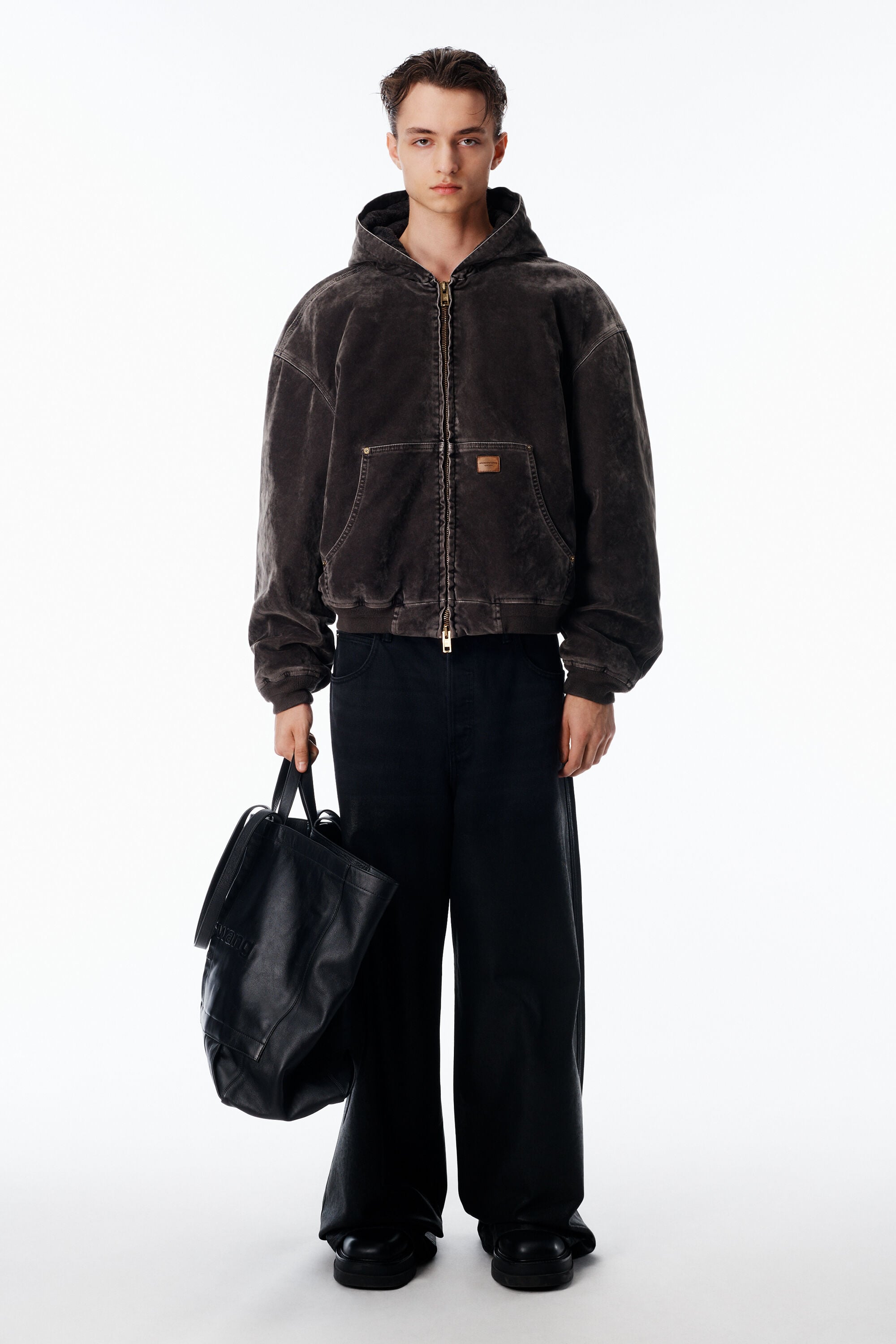 alexanderwang アレキサンダーワング フロックデニム オーバーサイズ