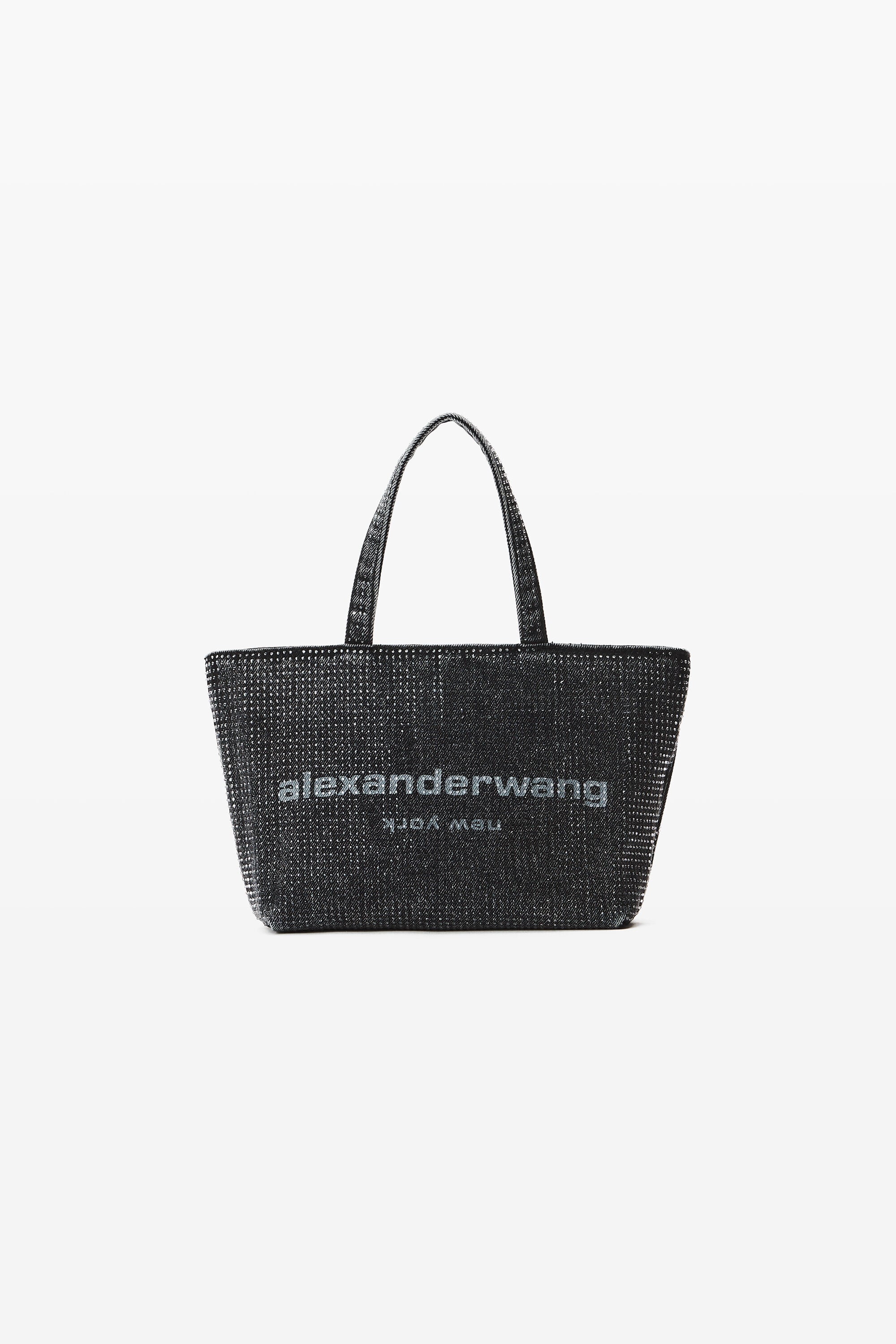 Punch Crystal Mini Tote in GREY AGED | alexanderwang®